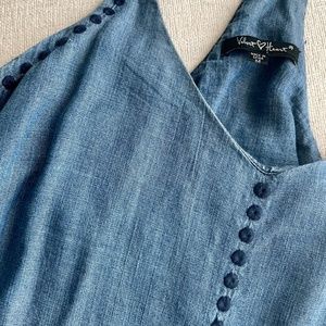 Velvet Heart Denim Dress Size M